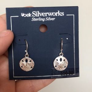 Sterling silver earrings.